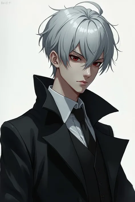 I want a mix between Kaneki Ken from the Tokyo Ghoul anime and Kiyotaka Ayanokoji from the Classroom of the Elite anime but from the front and that is more Kiyotaka Ayanokoji the most faithful to the anime 