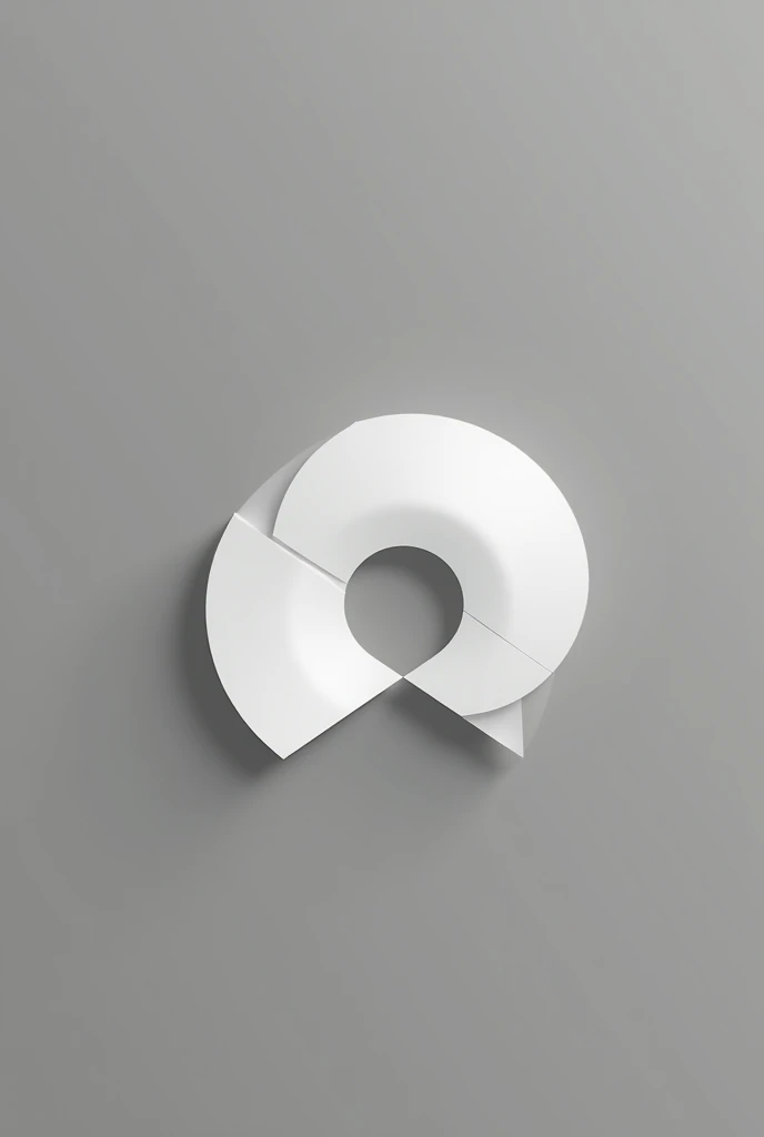 minimalist logo only white symbol