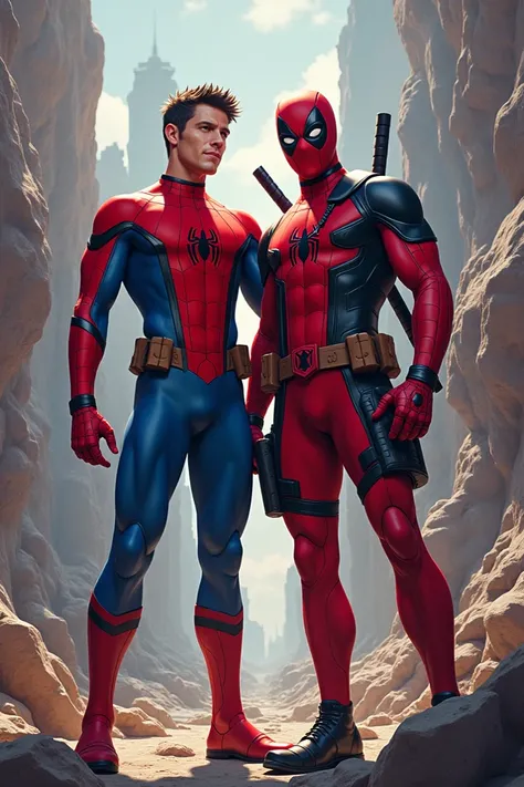 Spider-Man Deadpool king friends