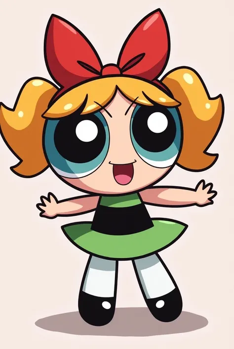 Draw Powerpuff girls showing their anus