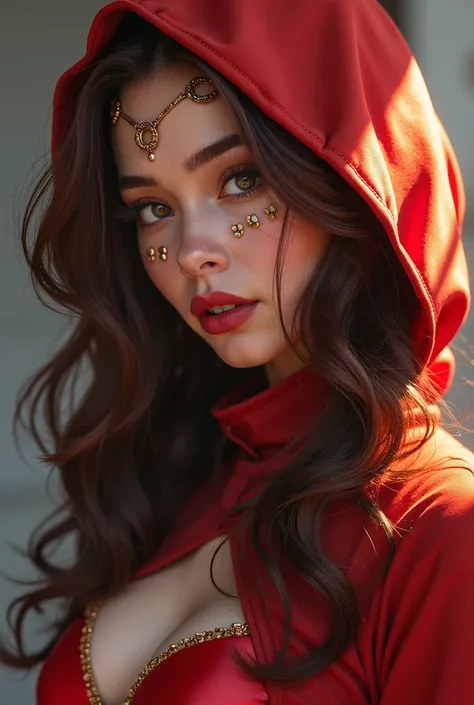 a close up of a woman in a costume posing for a picture, artgerm julie bell beeple, extremely detailed artgerm, chris moore. artgerm, lois van rossdraws, alena aenami and artgerm, style artgerm, artgerm and rossdraws, artgerm style, artgerm jsc