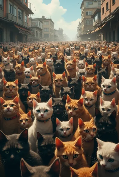 Hordes of cats