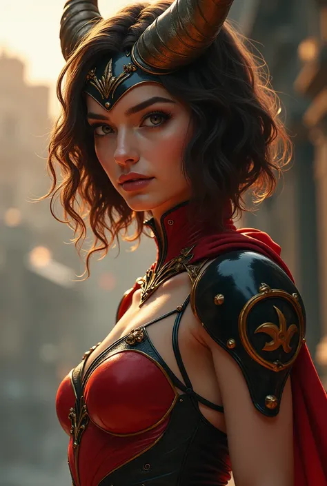 a close up of a woman in a costume posing for a picture, concept art by Oliver Sin, Artstation, fantasy art, artgerm julie bell beeple, extremely detailed artgerm, chris moore. artgerm, lois van rossdraws, style artgerm, alena aenami and artgerm, artgerm a...