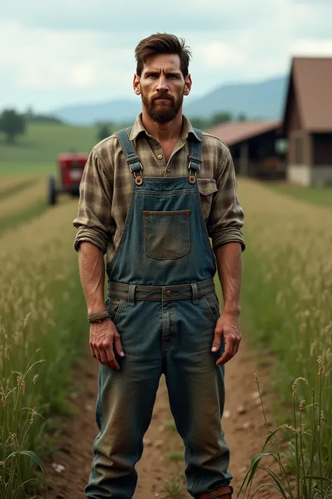 Messi as a farmer