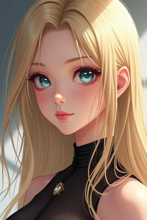 1girl, beautiful detailed eyes, beautiful detailed lips, extremely detailed face and portrait, long blonde hair, final fantasy xvi, anime style