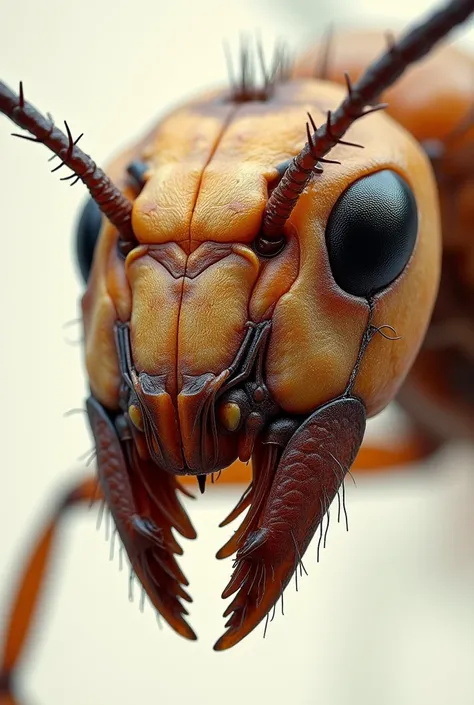 Anatomy of an ants mouth