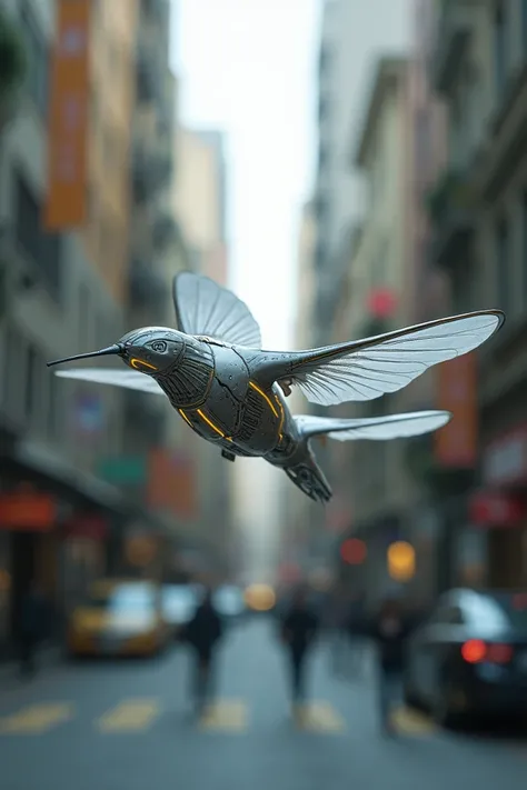 Design a drone from a hummingbird 