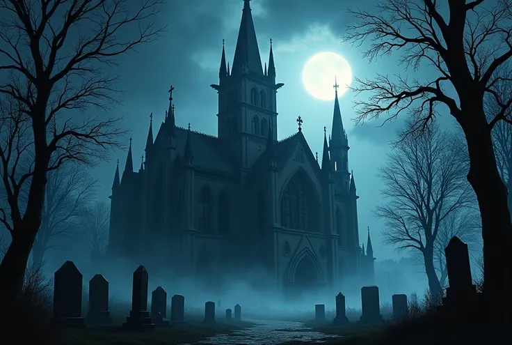 Gothic church outside 