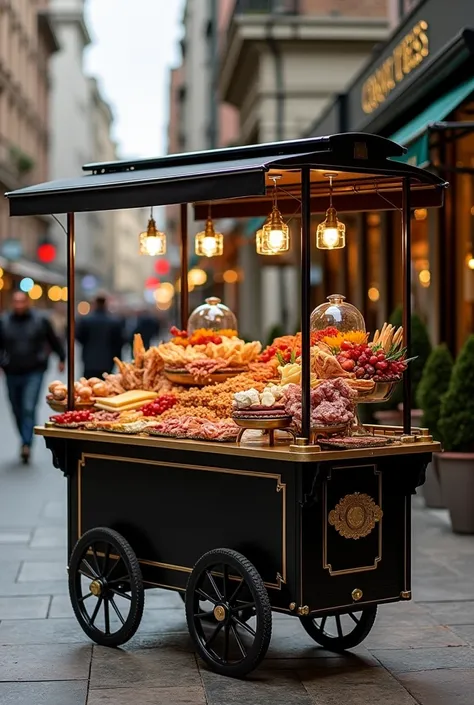 Charcuterie mobile cart. Aesthtic