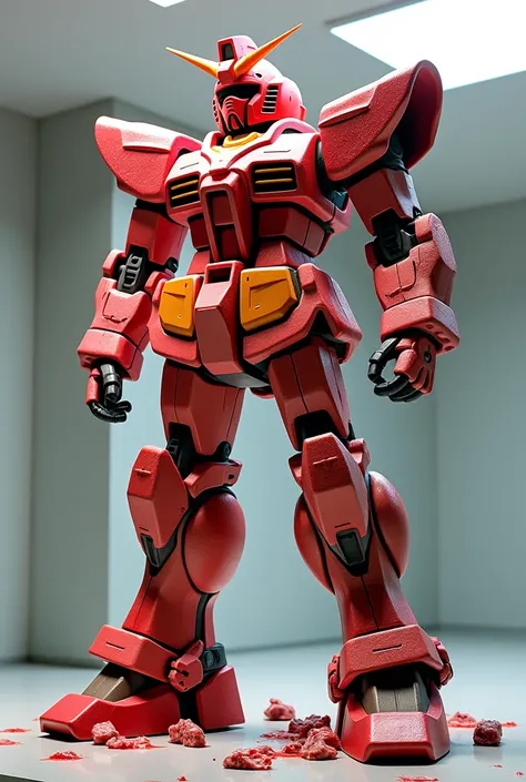 gundam made with meat