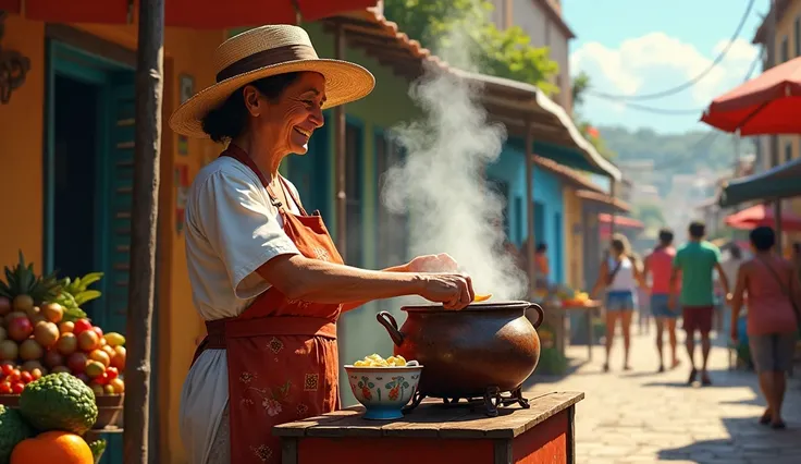 Dona Maria Vendedora de Tacaca