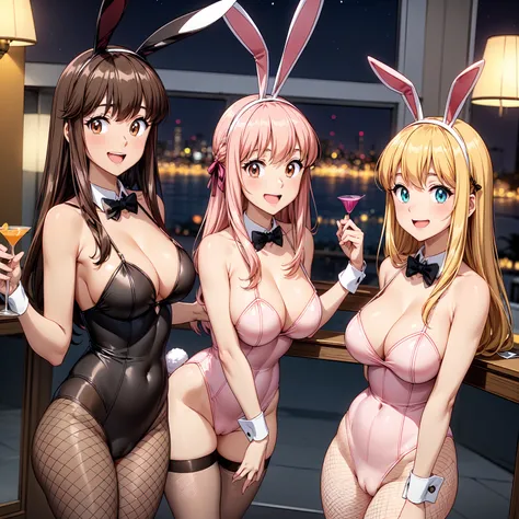 
(((masterpiece、  best quality、Detailed Anime、  beautiful night view from a height)))、(( beautiful mature woman naked 、  bunny girl、smile、smile、Various hairstyles、 expose my chest:1.3、Pussy:1.3、 Thick pubic hair ))、casino、(((Completely naked、Pussy、   chara...