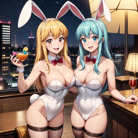 
(((masterpiece、  best quality、Detailed Anime、  beautiful night view from a height)))、(( beautiful mature woman naked 、  bunny girl、smile、smile、Various hairstyles、 expose my chest:1.3、Pussy:1.3、 Thick pubic hair ))、casino、(((Completely naked、Pussy、   chara...