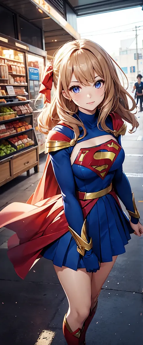 グラマラス ,  Supergirl Costume Dress、Im skipping、Snowfield