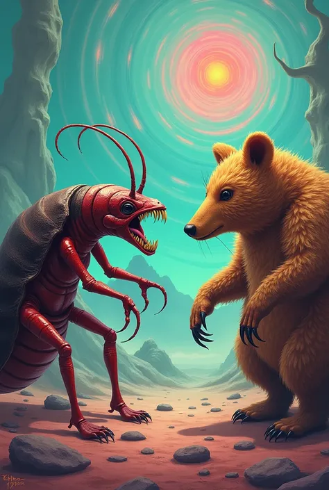 earwig and paltypusbear ka image