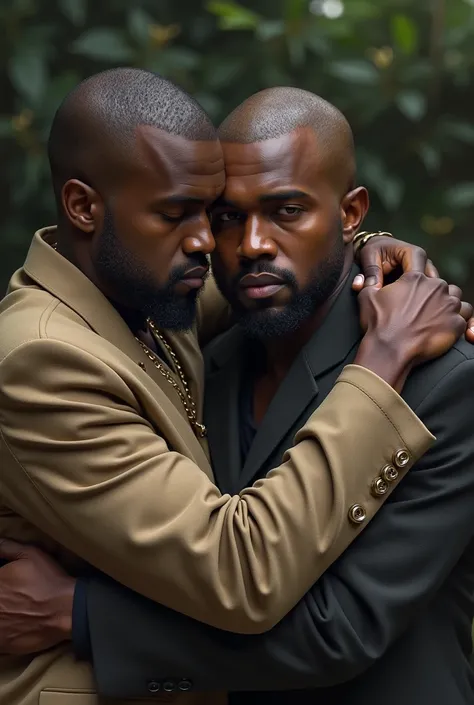 kanye west kissing virgil abloh