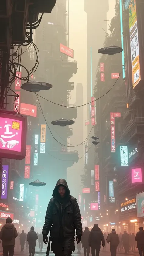 cyberpunk city