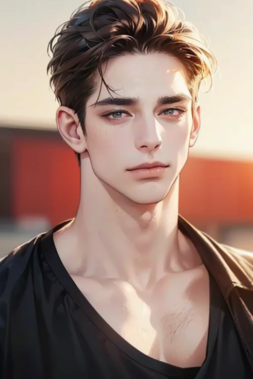 (Best quality,4K,8K,a high resolution,masterpiece:1.2),ultra detailed,(realistic,photorealistic,photo-realistic:1.37),39 year old man,Beautiful anime,portraits,strong,masculine,dark hair,Sharp jawline,Mesmerizing eyes,Perfectly styled hair,confident expres...