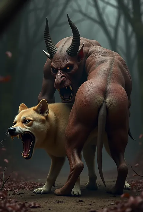 The dog bit the devils butt、Realistic