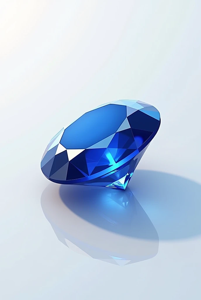 2D logo for a sapphire brand based on design and art  