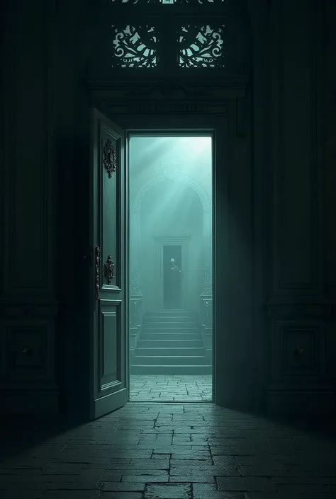 The door of the mansion was open, and there was deep silence inside.