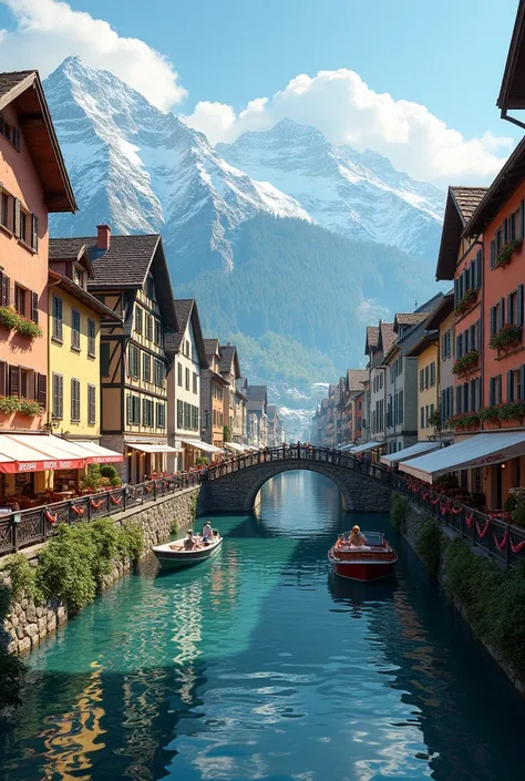 Annecy, the Venice of the Alps france 
