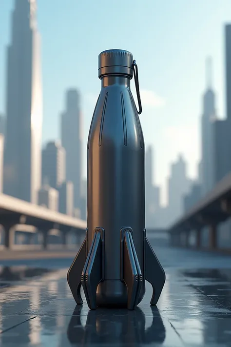 Rocket water bottle