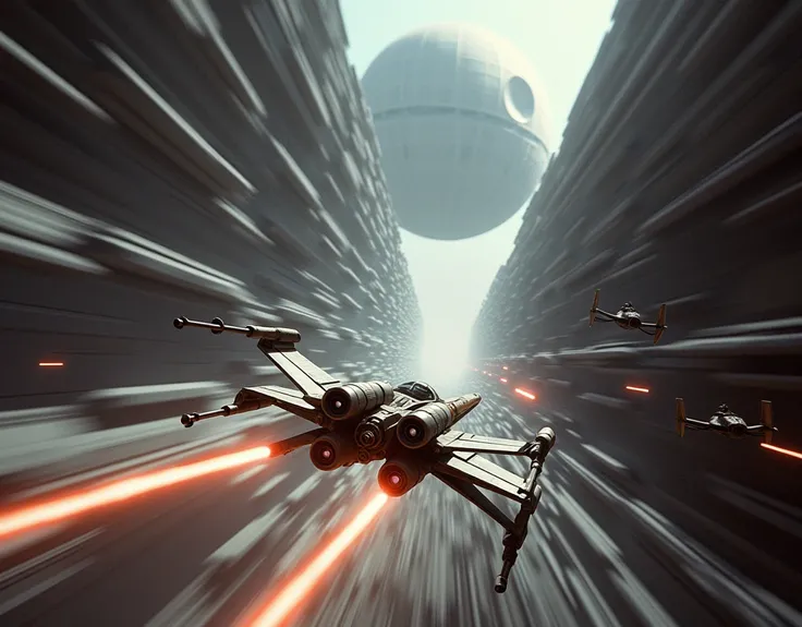 In Episode IV, the very first Star Wars film, the Rebel Alliance attacked the Death Star using a technique called a Trench Run, which aimed at the exhaust vents of the ship in an attempt to destroy it. In order to exploit a weak spot in this weapon, a figh...