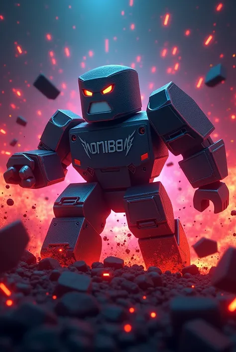 " Roblox " text with the icon on top of the photo and " Combat " text below it 
