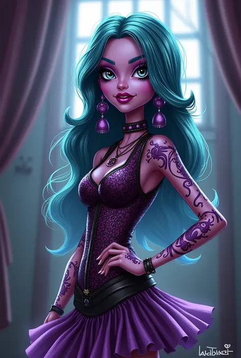 Une monster high en 2d