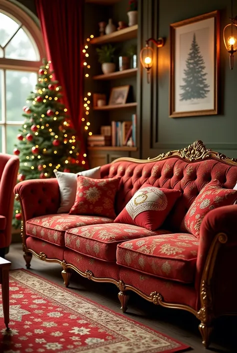 Sofa design for Christmas 