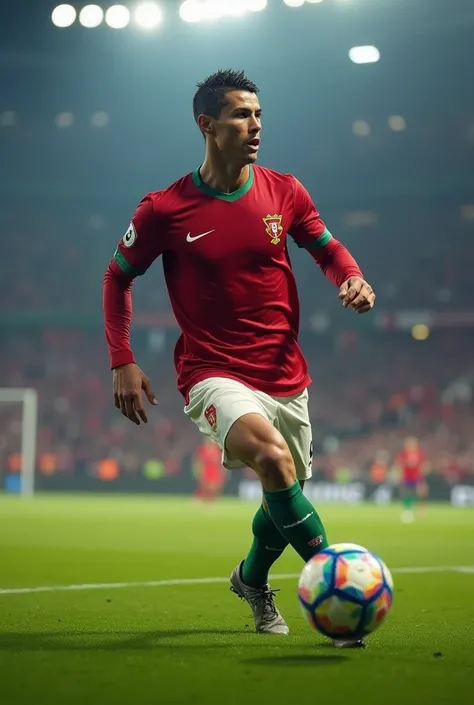 Make a video of Cristiano Ronaldo