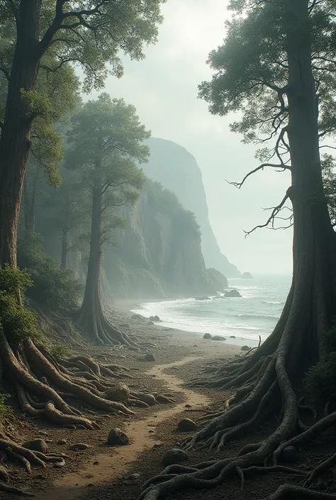 hardwood trees are uprooted and flung to distant places, and that the cliffs of the sea are turned to dust