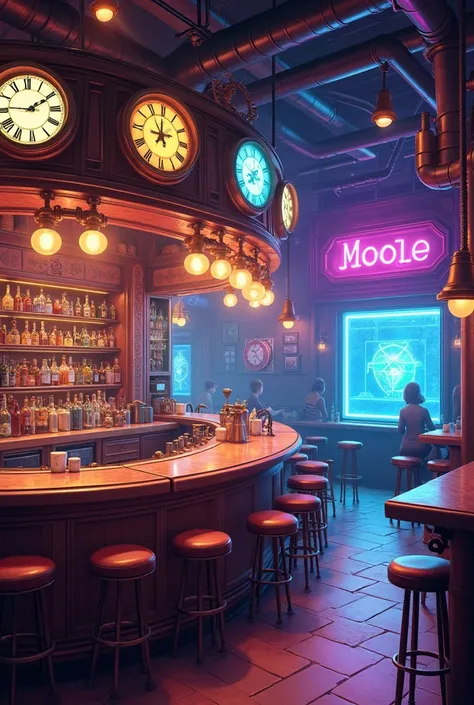 In a vibrant, dual-themed virtual world where players can immerse themselves in both steampunk and cyberpunk environments, numerous engaging activities await. At the heart of the experience is the dynamic and bustling bar scene, offering two distinct atmos...