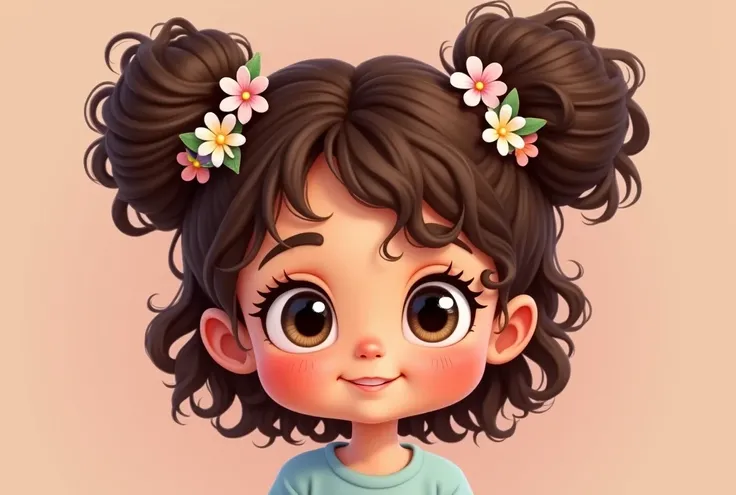 I wanna find a hair style that fit my 2yr old daughter with a cutly brown hair 