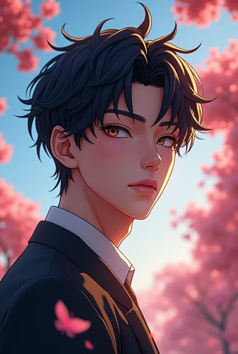 Park Hyung Seok in anime style, Ultra HDR, Ultra Details, Ultra realistic, 3D unreal engine.