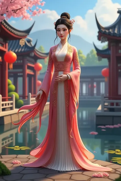 Create Most realism beautiful Chinese in the sims 4 version