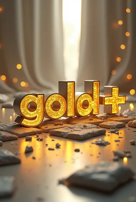  a photo that says "Goldplus" Let it be seen with silver and gold