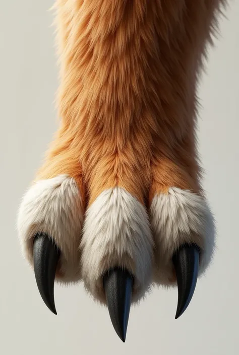 furry paw