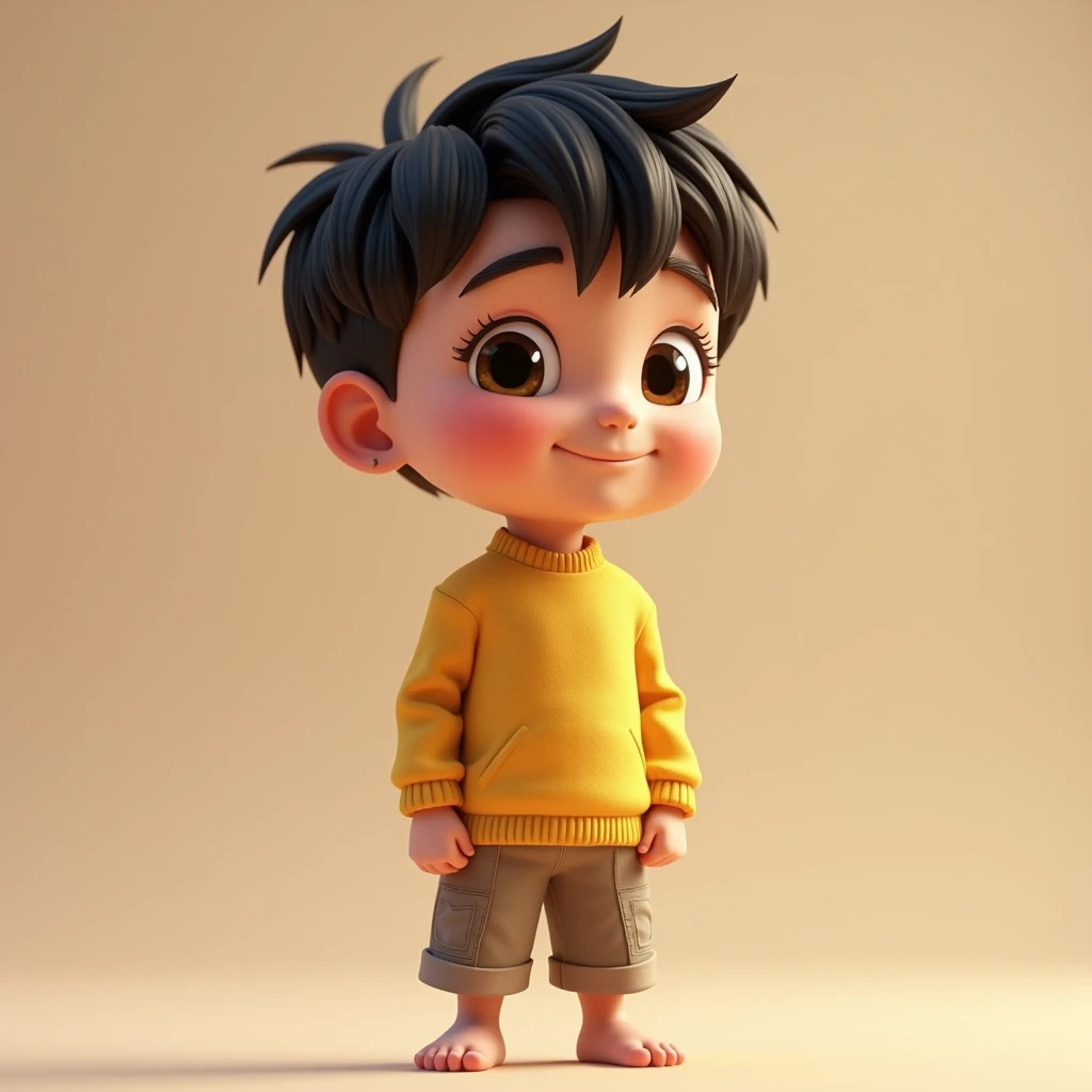 4d photographic image of full body image of a cute little Pixar boy realistic, vivid colors octane render trending on artstation, artistic photography, photorealistic concept art, soft natural volumetric cinematic perfect light, UHD no background
