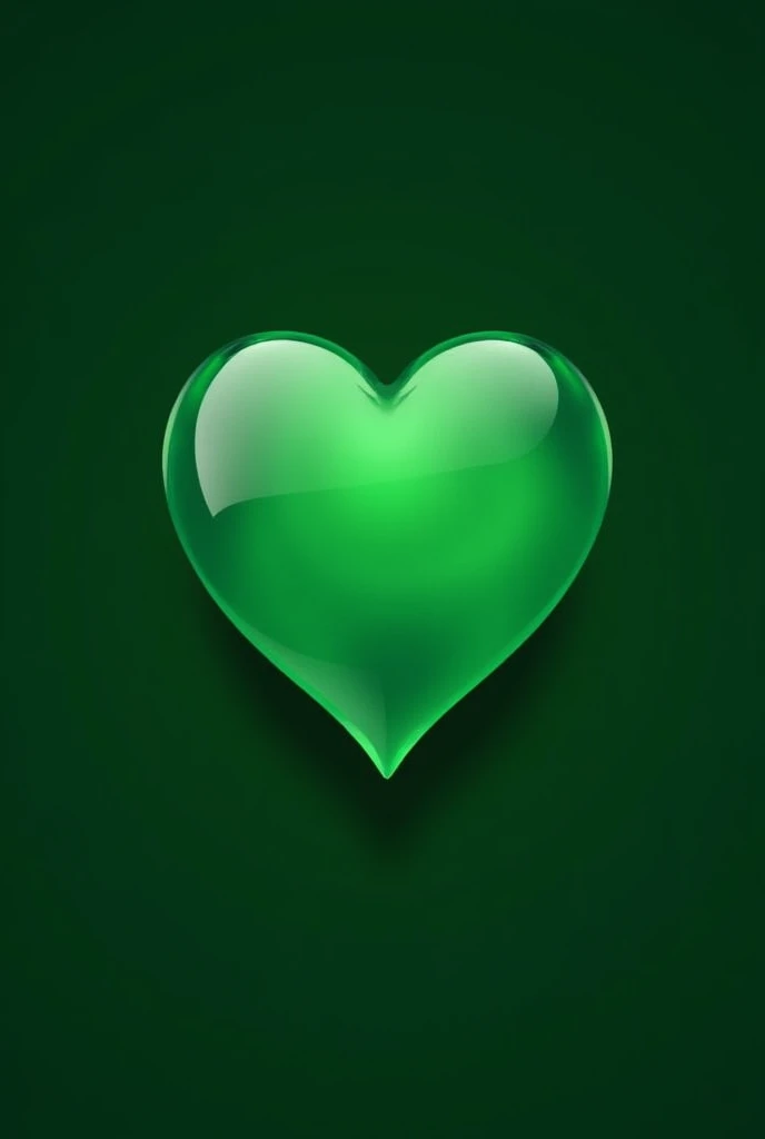 Background - emerald green 
Logo letters - "Green Heart"