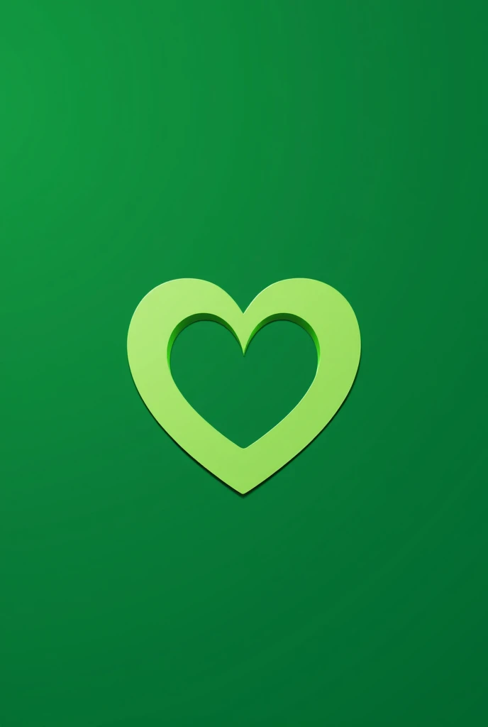 Background - emerald green
Business name - "Green Heart"
Logo - GH