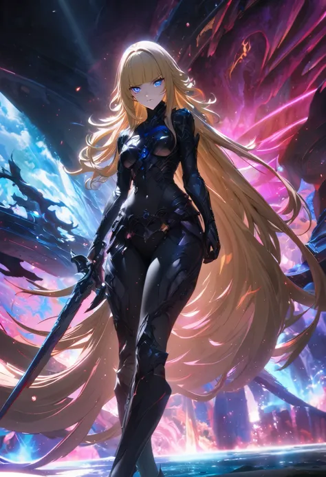 , girl in black japanese , badass anime 8k, anime art wallpaper 4k, anime art wallpaper 4k, fantasy anime artwork 2.5 d cgi, art wallpaper 8k anime, digital detailed anime art, beautiful fantasy anime, epic anime artwork, 4k anime wallpaper, detailed anime...