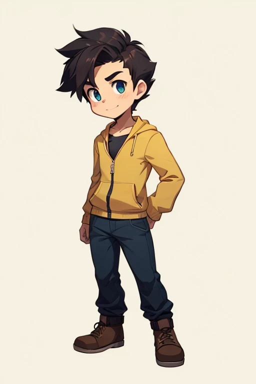 Male human teenager amirhossein ajorloo tiny toons adventure style 