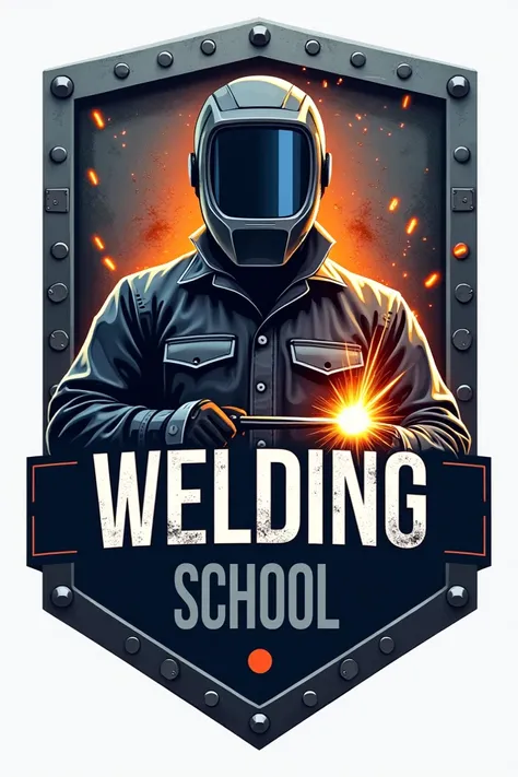 Logo for welding school 