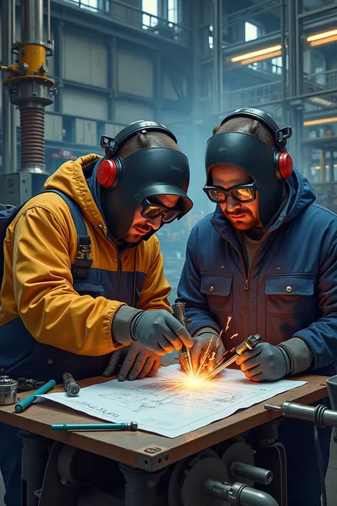 Welding inspectors 