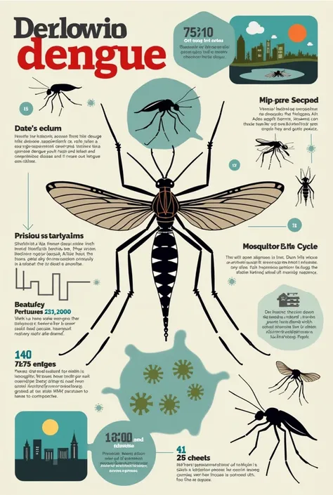 a communicative image about dengue 