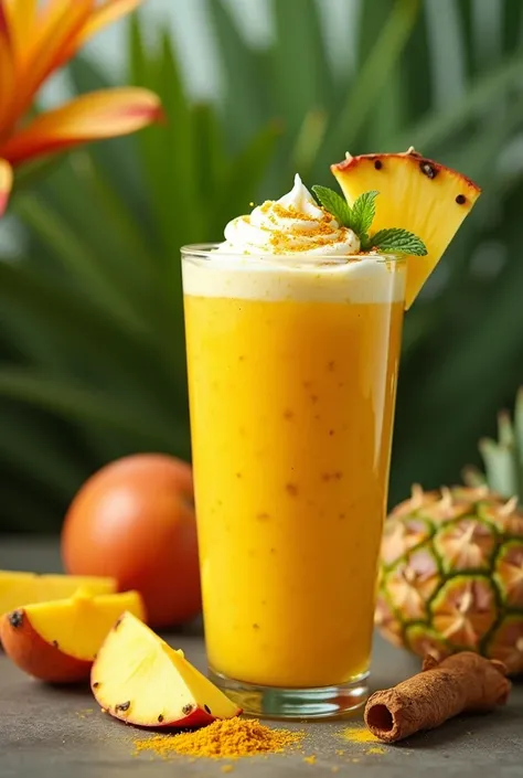 Tropical Turmeric Smoothie