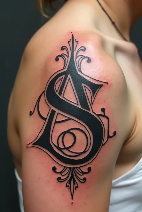 Tattoo Font A&S