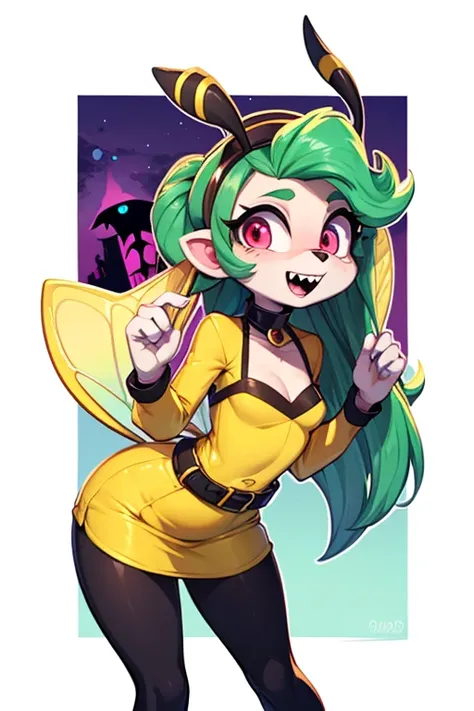 Female furry scary creepy marina bee tiny toons adventure style 